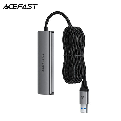 Acefast J17 USB-A 4-in-1 Hub USB 3.0 5Gbps Multi-Port Expansion Splitter Tech House Singapore