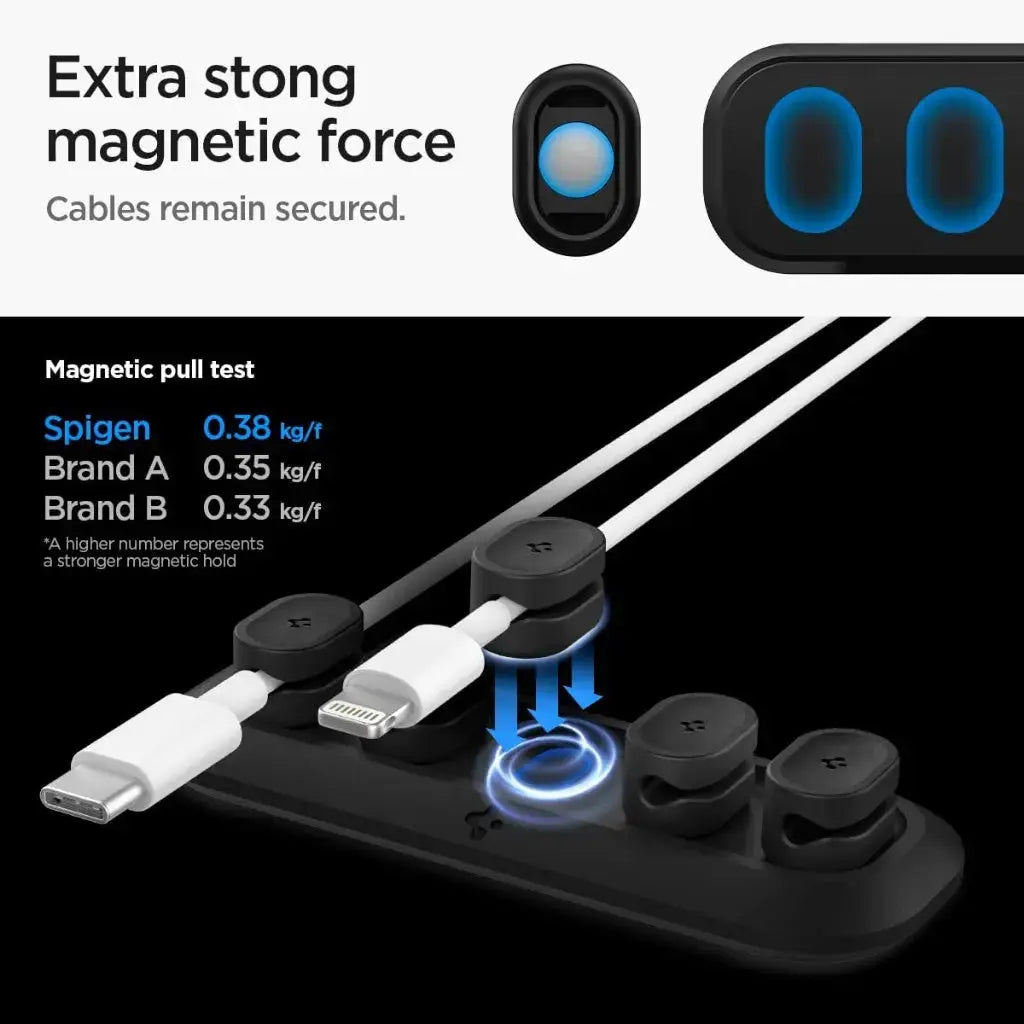 Spigen LD101 Magnetic Cable Holder Spigen