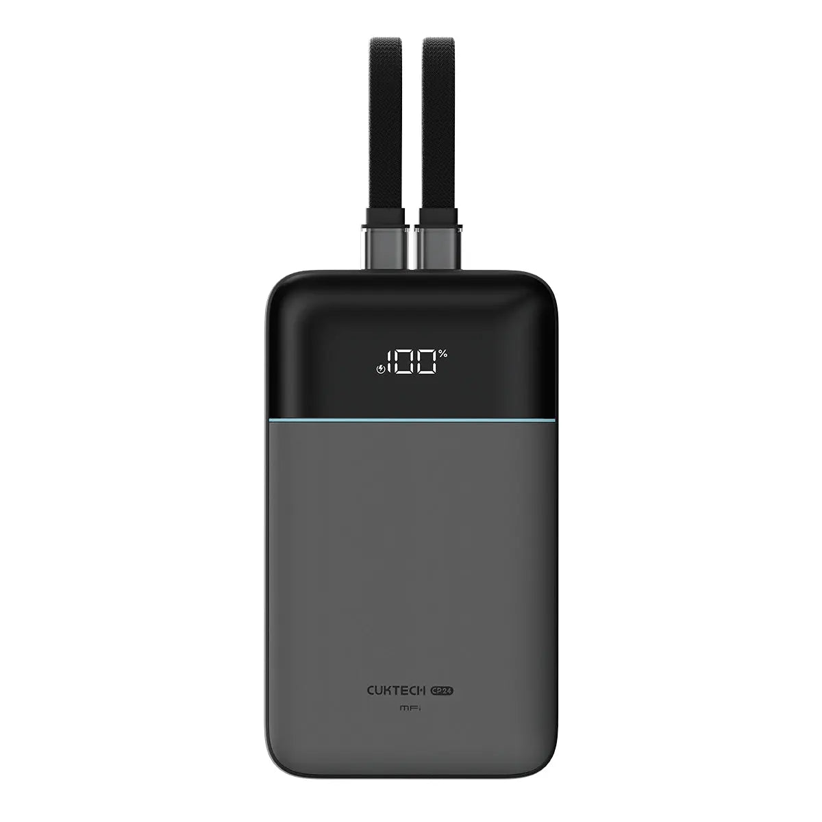 CUKTECH CP24 Dual Power Bank 20000mAh 40W Fast Charging Built-in Dual Cables Powerbank [CCC Certified] Tech House Singapore