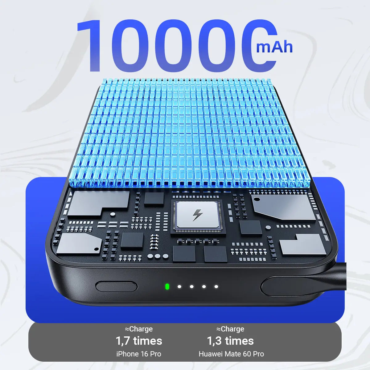 [CCC Power Bank] Acefast 10000mAh Magnetic Wireless Charge Power Bank 22.5W Fast Charging 3C Certified M24 Tech House Singapore