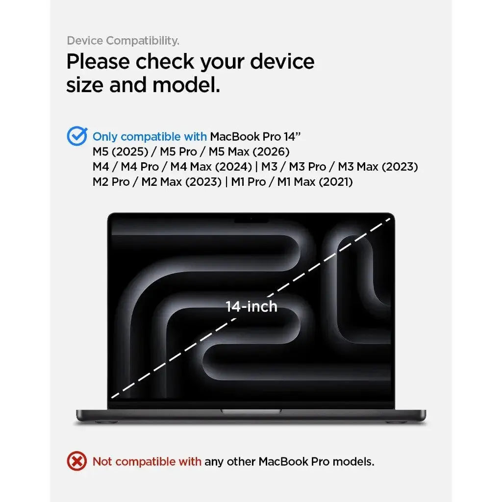 Spigen MacBook Pro 14 inch Case M5 (2026-2021) Nano Pop Spigen Singapore Singapore