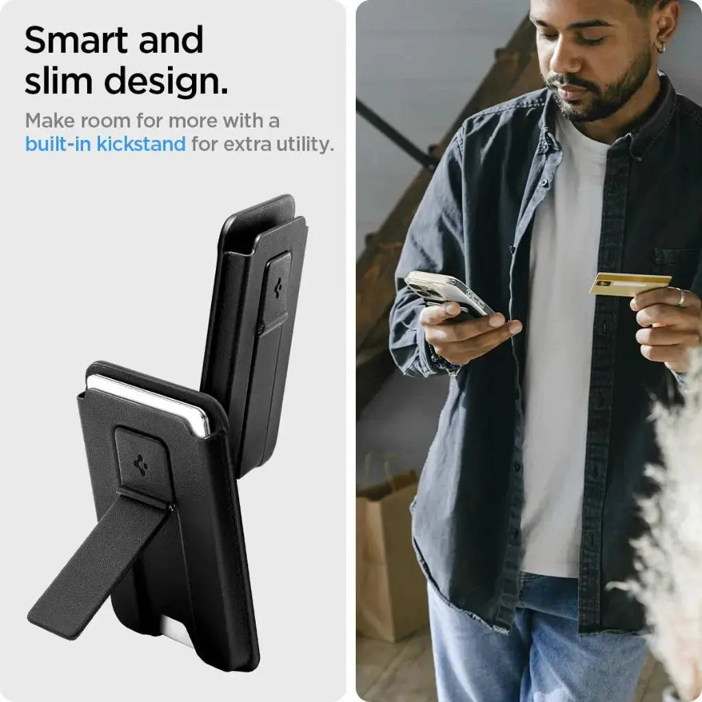 Spigen Magnetic Card Holder Wallet Smart Fold 2 Spigen