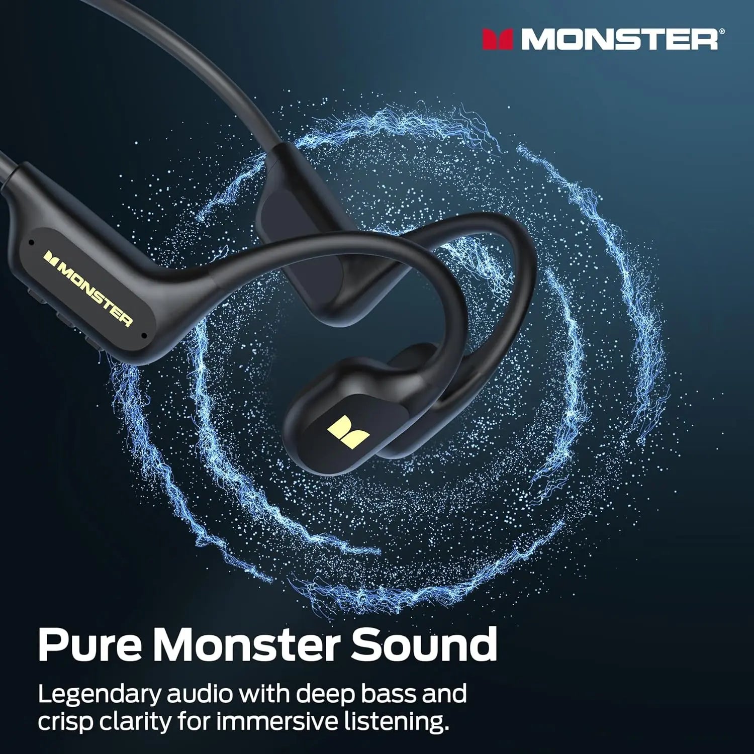 Monster Open Ear BC300 Black 123329-01 Tech House Singapore