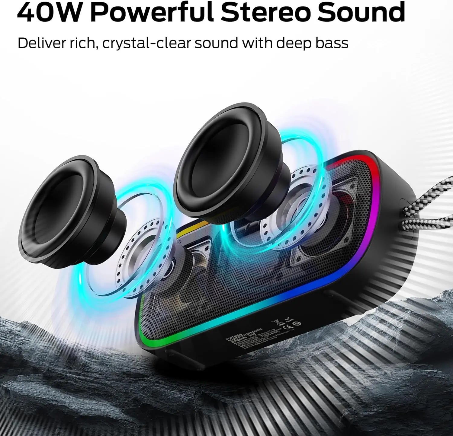 Monster Bluetooth Speaker S150 Plus Black 129818-02 Tech House Singapore