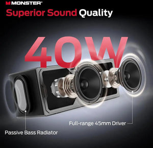 Monster Bluetooth Speaker S280 Black 129831-01 Tech House Singapore