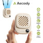 Aecooly Mini Portable Neck Fan, Mighty Hands Free Fan, Magnetic Fit Click 01 USB Rechargeable 10H Max Portable Fan Tech House Singapore