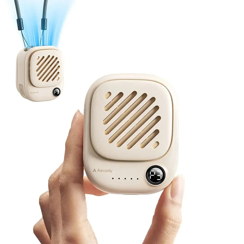 Aecooly Mini Portable Neck Fan Click 01 Tech House Singapore