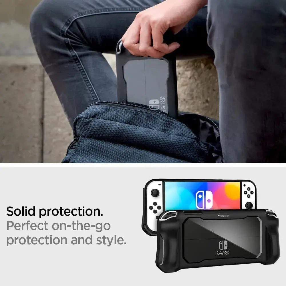 Spigen Nintendo Switch OLED Case Rugged Armor Spigen