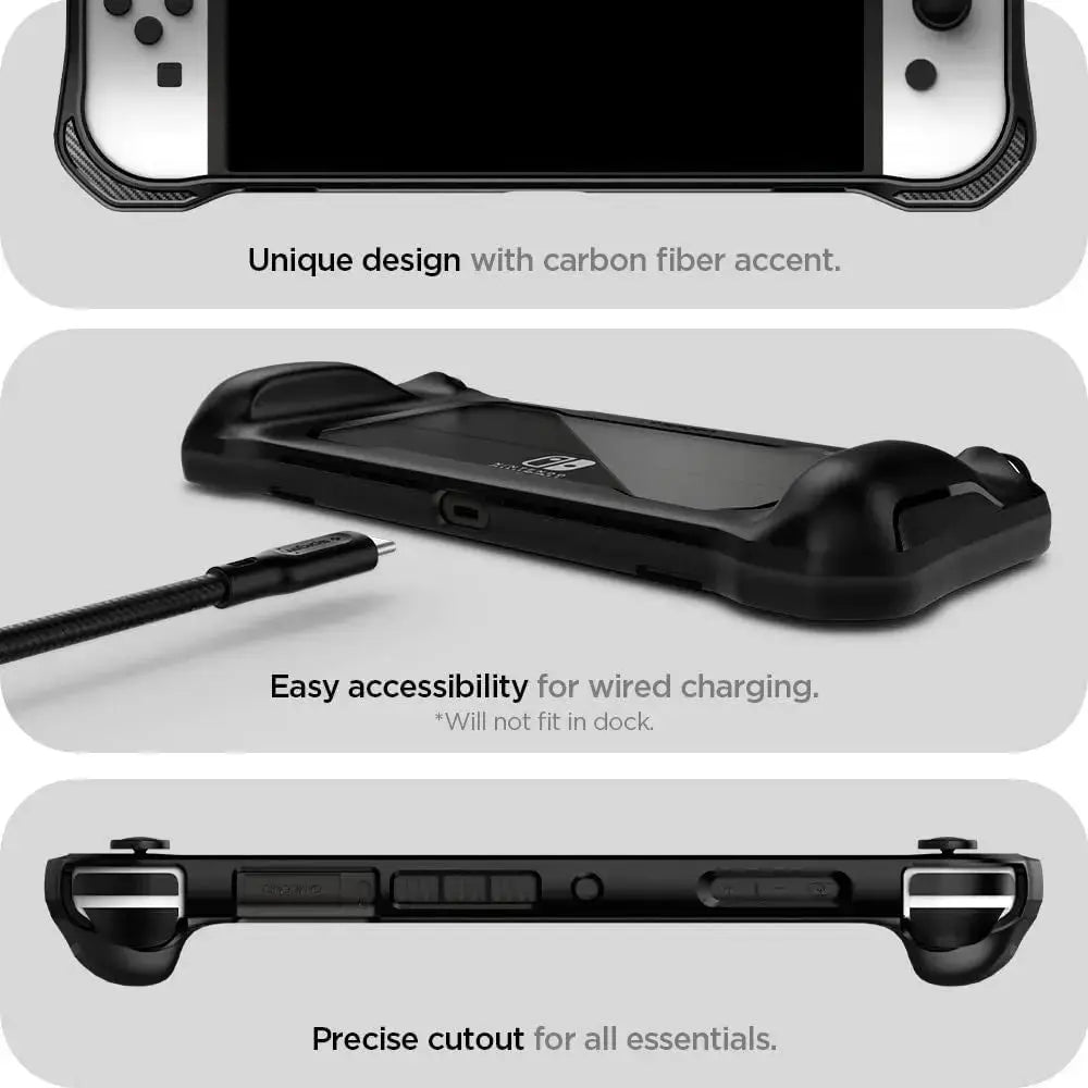 Spigen Nintendo Switch OLED Case Rugged Armor Spigen