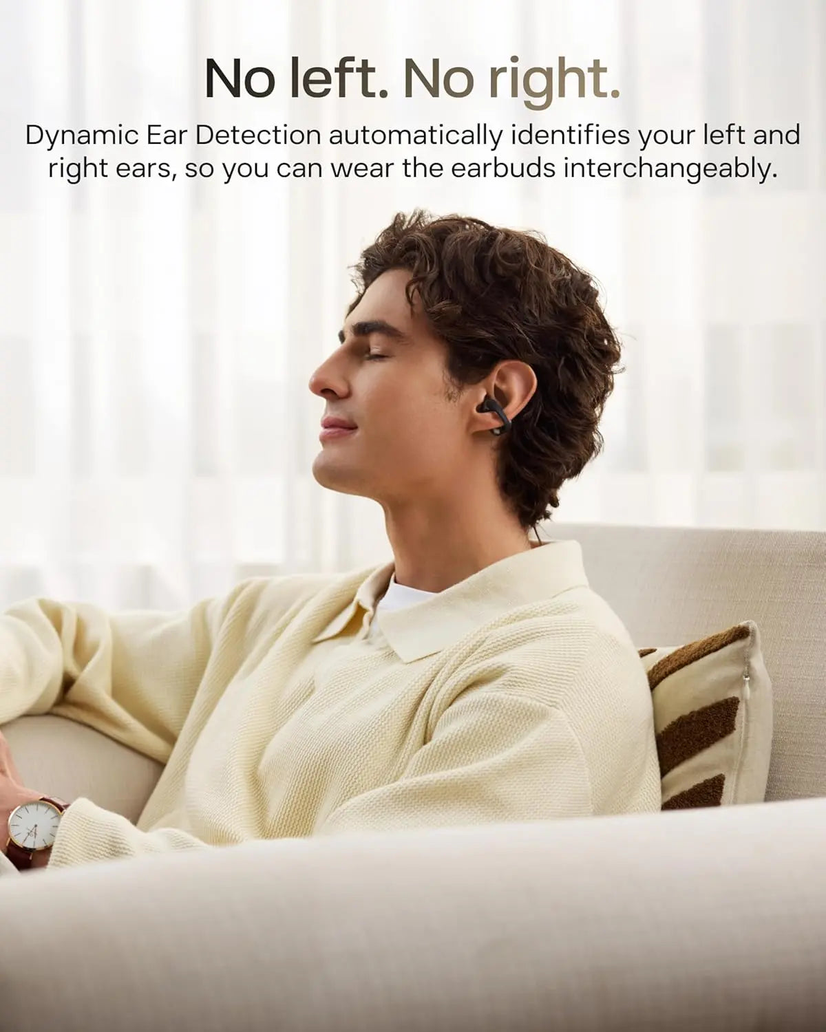 SHOKZ OpenDots 2 Open-Ear Clip-On Earbuds with Dolby Audio, 3-Mic Clear Calls, Wireless Charging, IP57 E320 Shokz Singapore