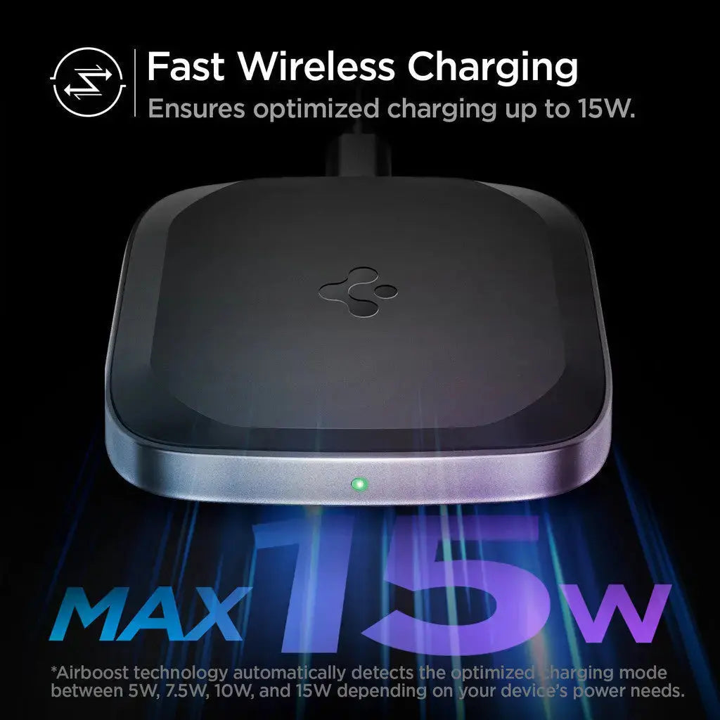 Spigen PF2004 Fast 15W Wireless Charger Spigen