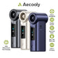 Aecooly Portable Misting Fan Cold Air Ultra Mist Chill High Speed Wind Portable Fan Rechargeable Turbo Fan Mini Fan Tech House Singapore
