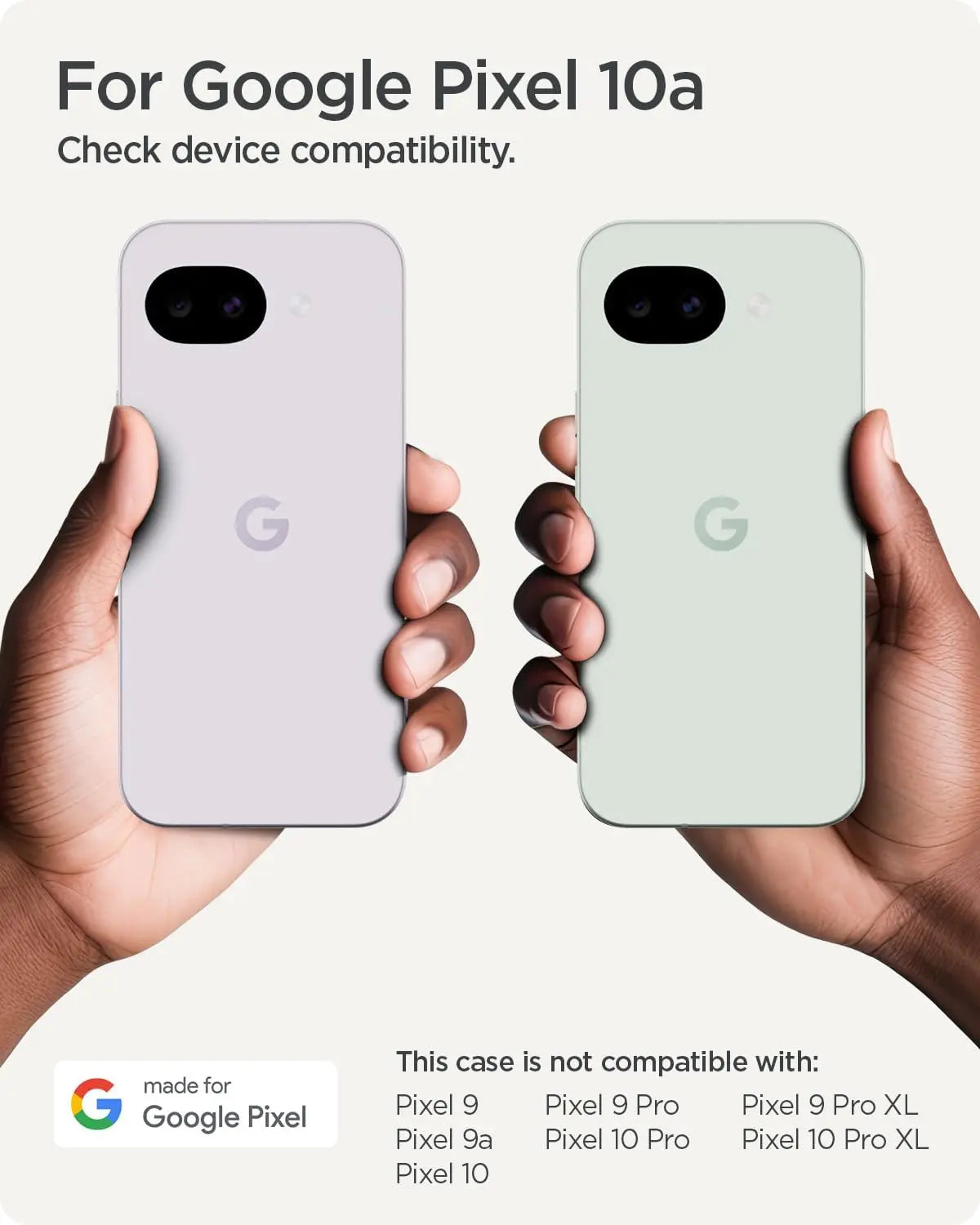 Spigen Google Pixel 10a Case Ultra Hybrid MagFit Frost Matte Back Spigen Singapore Singapore