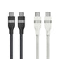 Anker USB C to USB C Cable 240W Upcycled-Braided Fast Charging Cable (3ft / 6ft) A82E2