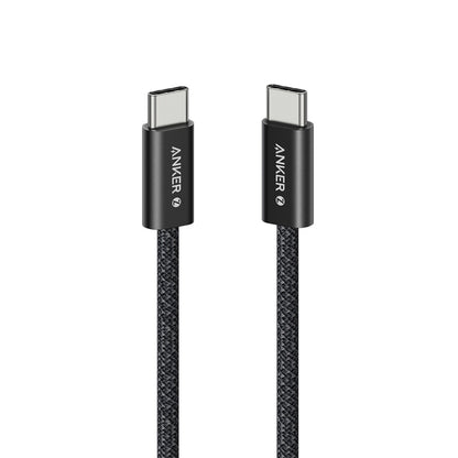 Anker Zolo USB C to USB C Cable 240W Braided Fast Charging Cable (3ft/6ft) A8060