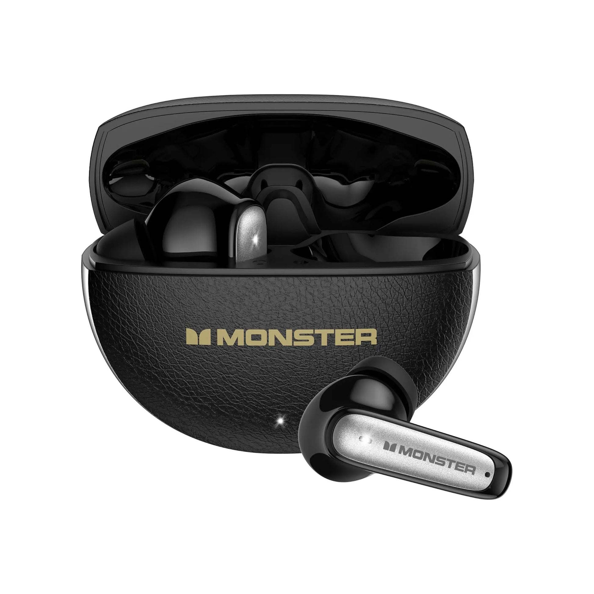 Monster N-Lite 310 True Wireless Earbuds, Bluetooth 6.0 Headphones Deep Bass, Earbuds with ENC Noise Cancelling Mic for Clear Calls, 32H Playback, Bluetooth Earbuds Tech House Singapore