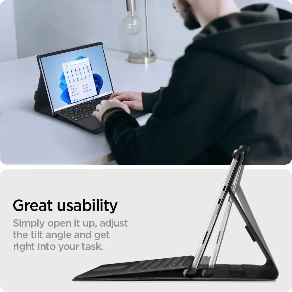 Spigen Microsoft Surface Pro 9 / Pro 8 Case Stand Folio Spigen