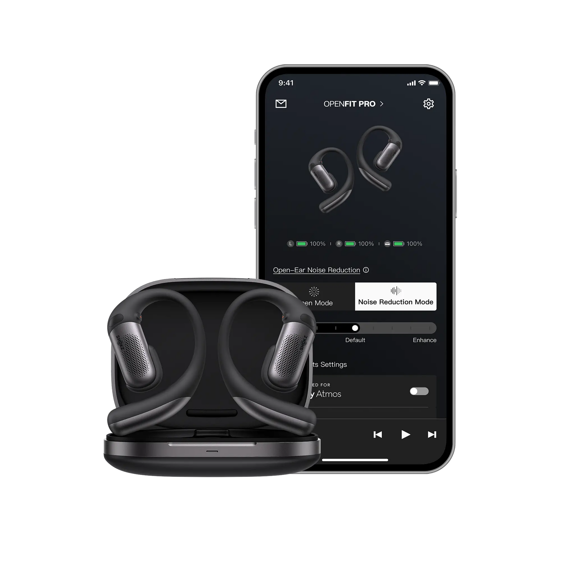 Shokz OpenFit Pro Black T010-ST-BK Shokz Singapore