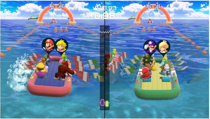 Nintendo Switch Joy-con Pair + Super Mario Party Edition Bundle Tech House Singapore