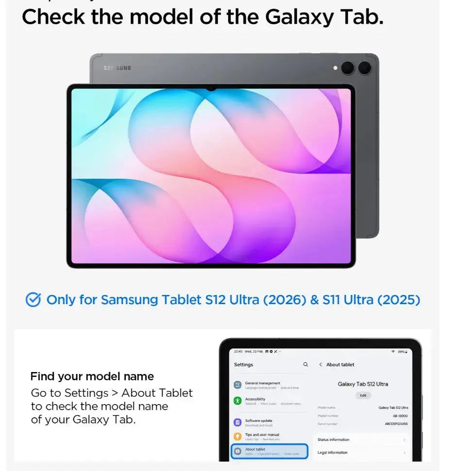 Spigen Samsung Tab S12 Ultra / S11 Ultra Liquid Air Folio Spigen Singapore Singapore