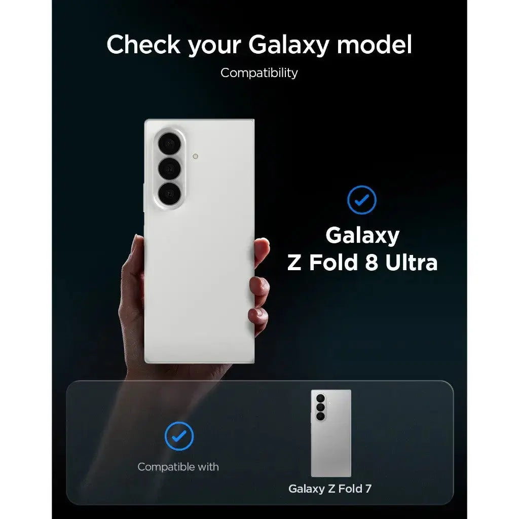 Spigen Samsung Z Fold 8 Ultra / Z Fold 7 Privacy Screen Protector EZ Fit Pro HD [2 Pack] Spigen Singapore Singapore
