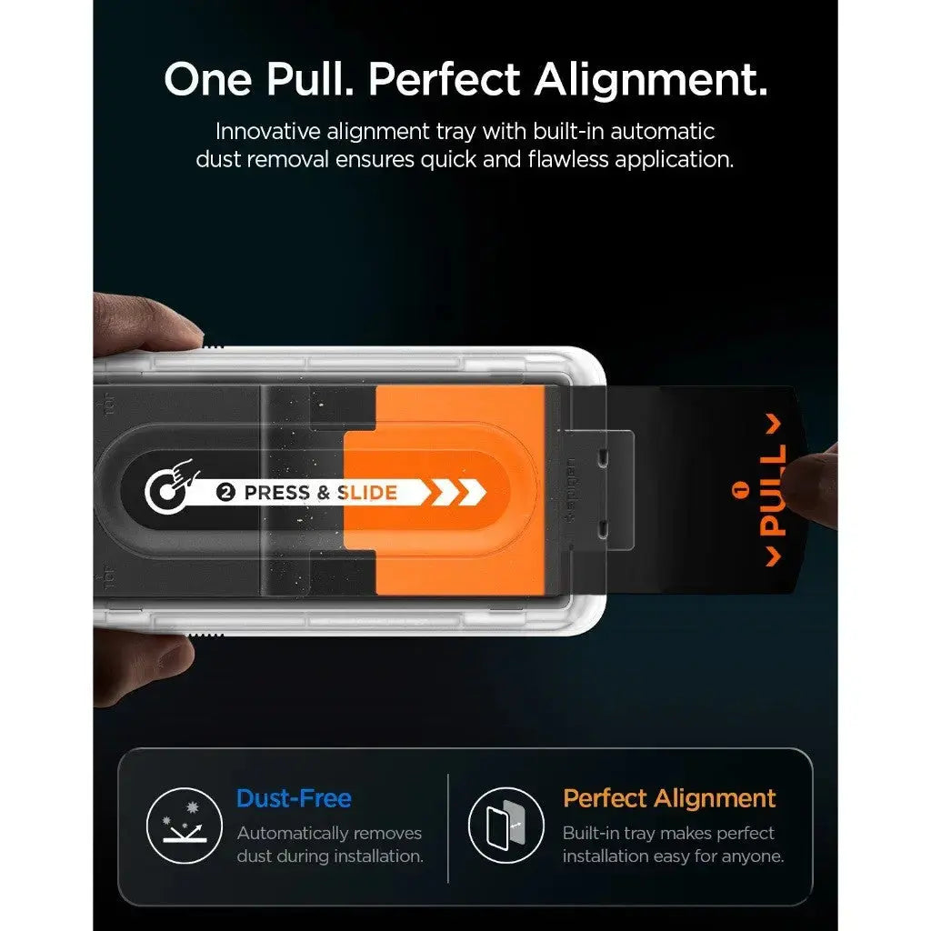 Spigen Samsung Z Fold 8 Ultra / Z Fold 7 Privacy Screen Protector EZ Fit Pro HD [2 Pack] Spigen Singapore Singapore