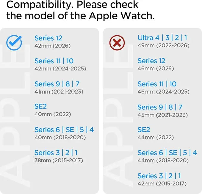 Spigen Apple Watch Strap Series (42mm/41mm/40mm/38mm) Lite Fit Spigen Singapore Singapore
