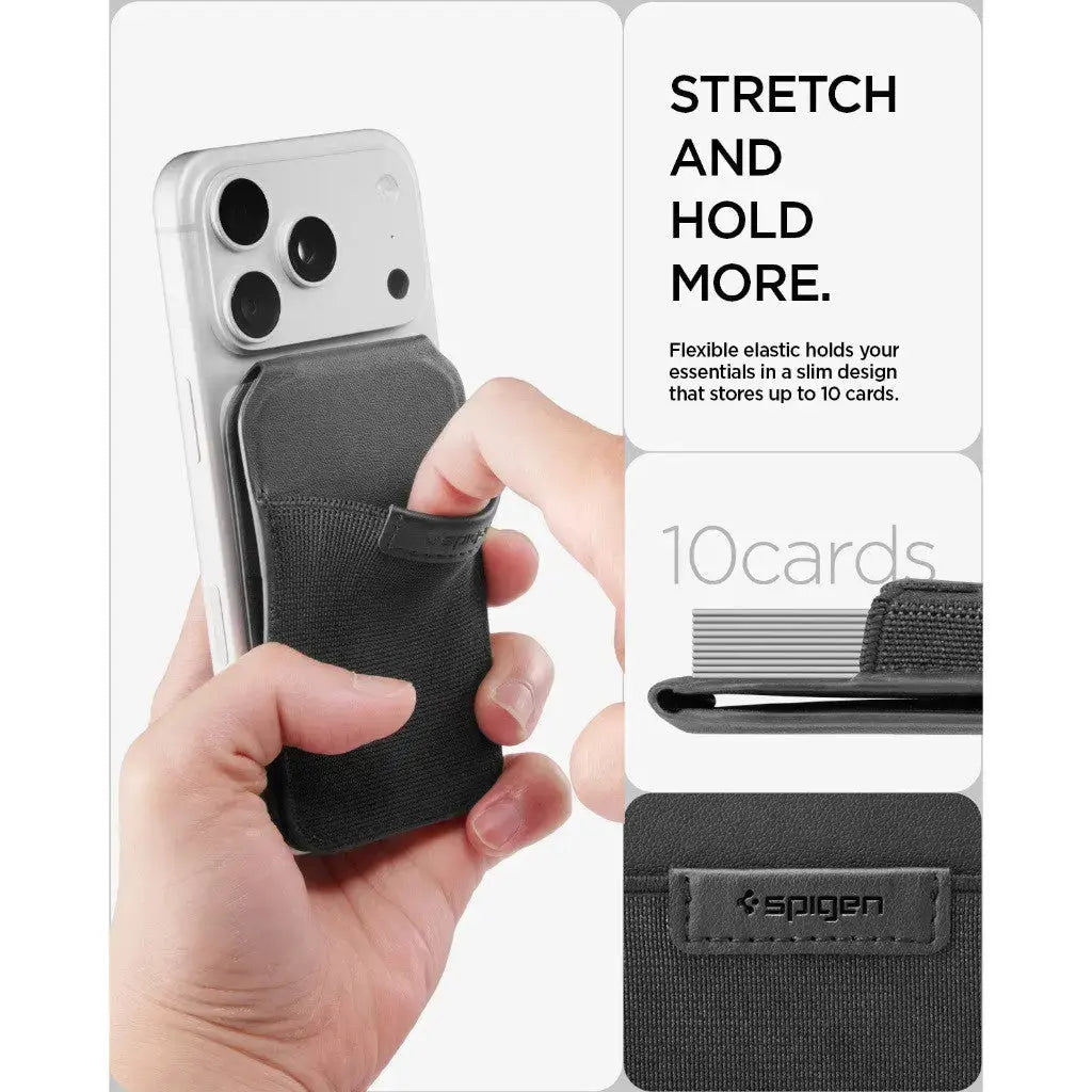 Spigen Slim Fold Magnetic Card Holder Stand S314-4 (12 Cards) Spigen Singapore Singapore