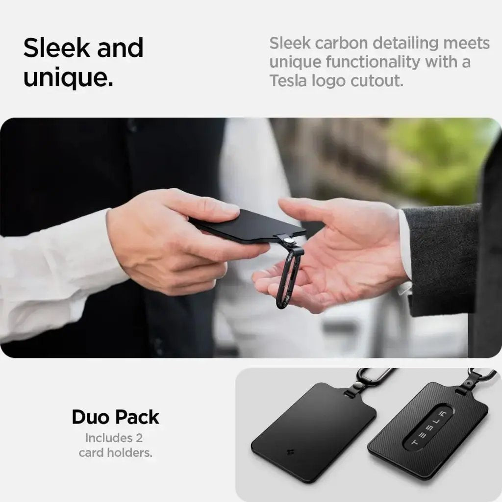 Spigen [2 Pack] Tesla Model 3 / Y / S / X Key Card Holder Spigen Singapore Singapore