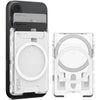 Spigen 3 Cards Magnetic Wallet Ultra Hybrid MagFit+ Dual Side - Crystal Clear