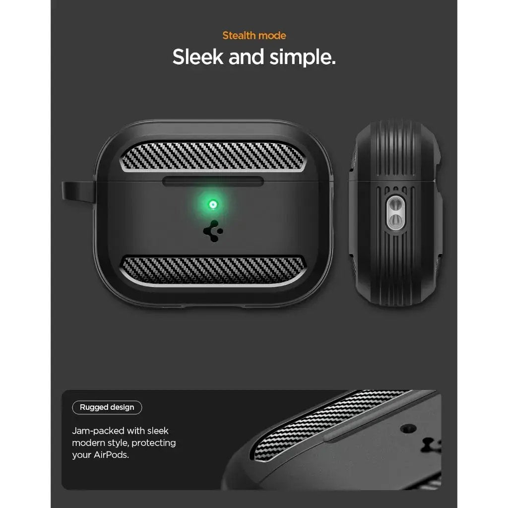 Apple AirPods Pro 3 Case (2025) Rugged Armor Spigen Singapore Singapore