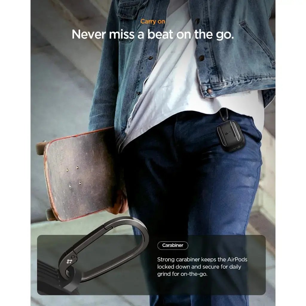 Apple AirPods Pro 3 Case (2025) Rugged Armor Spigen Singapore Singapore