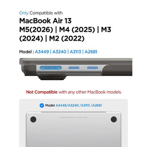 Macbook Air 13 inch case (2026 / 2025 / 2024 / 2022) Airskin Frost Spigen Singapore Singapore