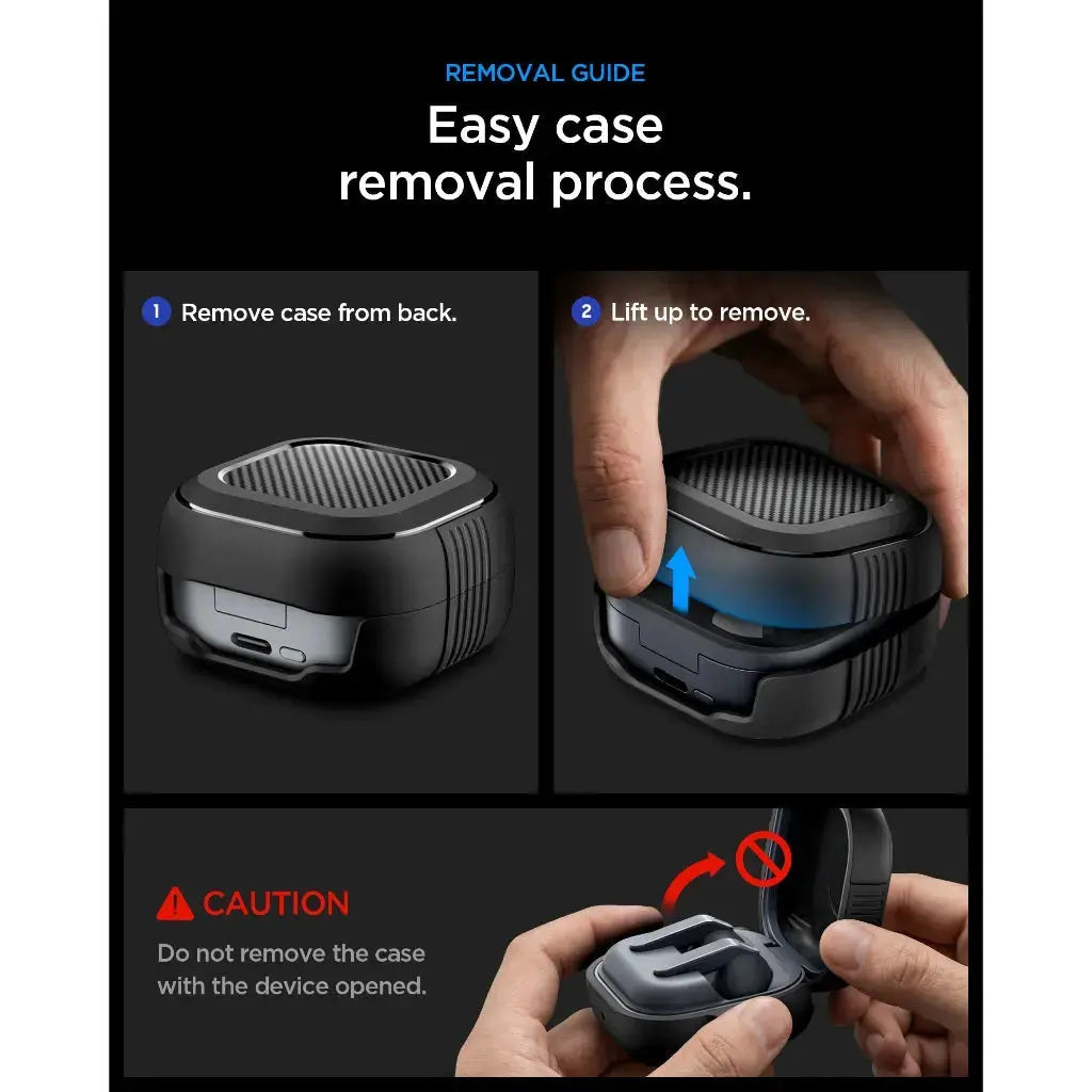 Galaxy Buds 4 Pro Case / Galaxy Buds 4 Case Rugged Armor Spigen Singapore Singapore