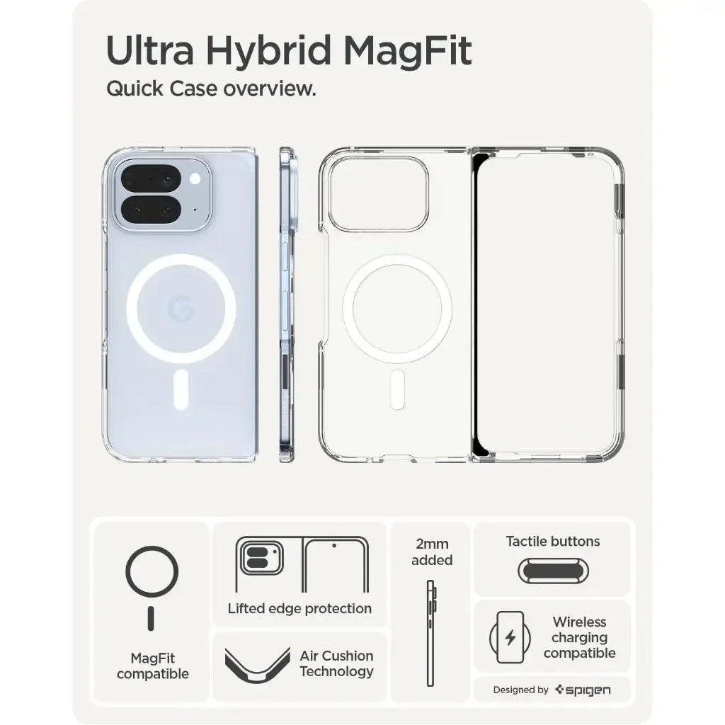 Google Pixel 10 Pro Fold Case Ultra Hybrid MagFit Spigen Singapore Singapore