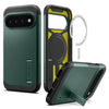 Spigen Google Pixel 11 Pro XL Case Tough Armor MagFit - Abyss Green