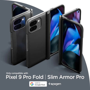 Spigen Google Pixel 9 Pro Fold Case Slim Armor Pro Google Casing Cover Complete Closure All Around Protection