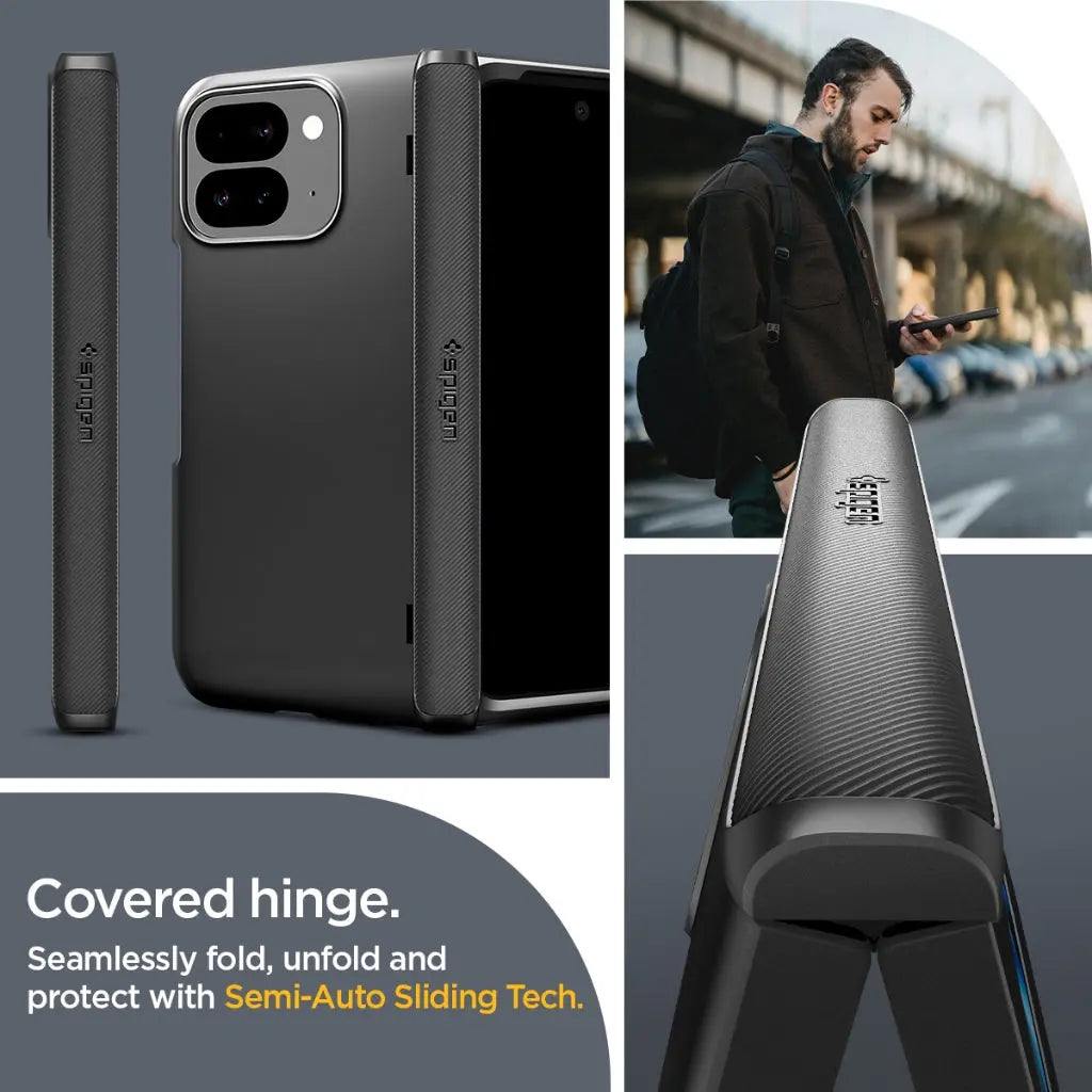 Spigen Google Pixel 9 Pro Fold Case Slim Armor Pro Google Casing Cover Complete Closure All Around Protection