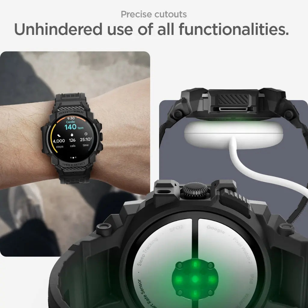 Spigen Google Pixel Watch 3 45mm Case Rugged Armor Pro