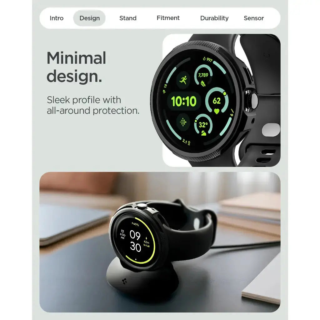 Spigen Google Pixel Watch 4 (41mm) Case Liquid Air Spigen Singapore Singapore