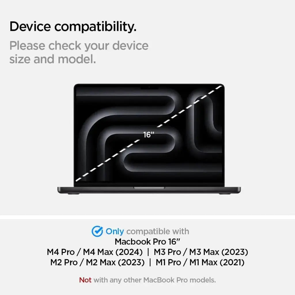 MacBook Pro 16 inch (2024/2023/2021) Privacy Screen Protector SafeView Spigen Singapore Singapore