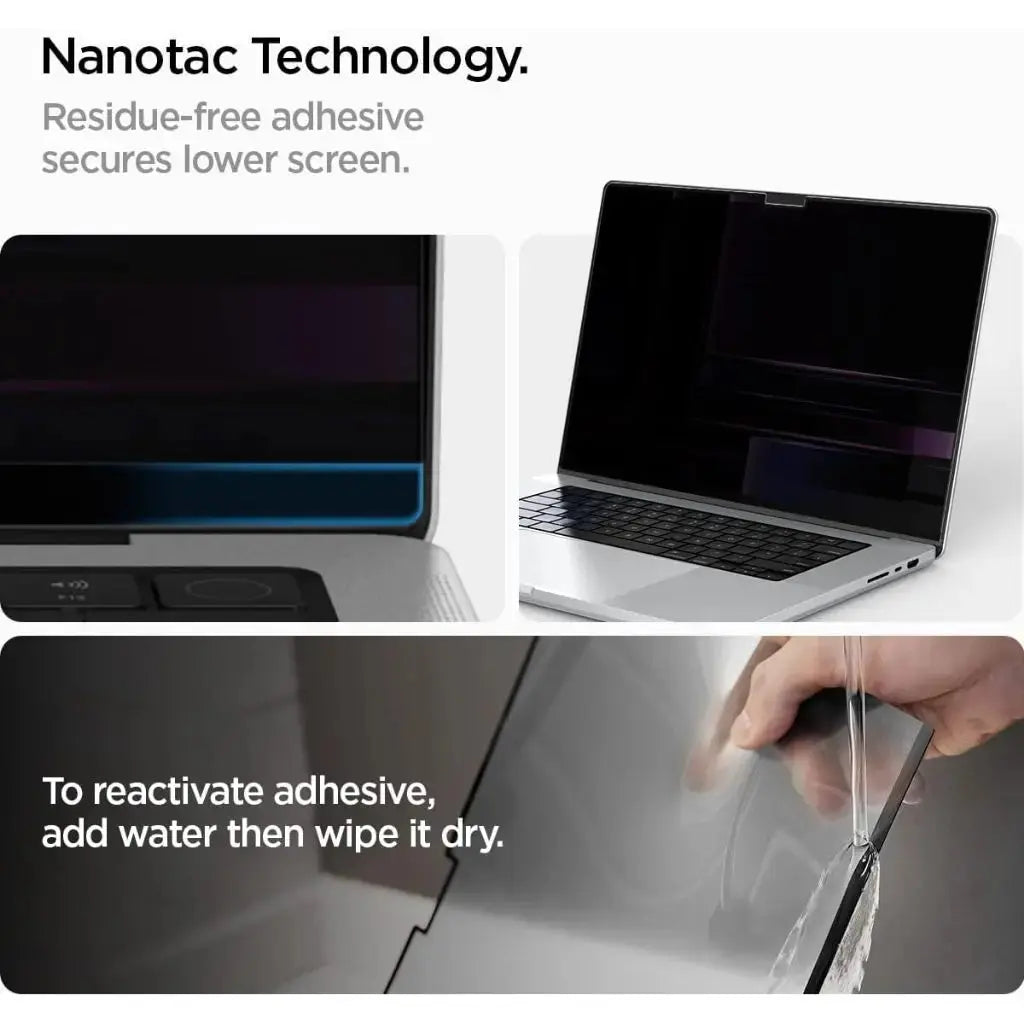 MacBook Pro 16 inch (2024/2023/2021) Privacy Screen Protector SafeView Spigen Singapore Singapore
