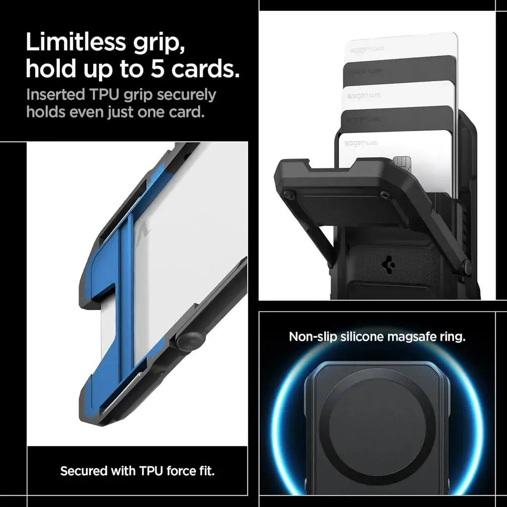 Spigen Magnetic Card Holder Tough Armor Pro (5 Cards) Spigen Singapore Singapore