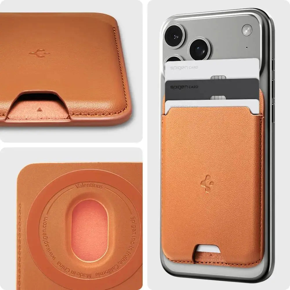 Spigen Magnetic Card Holder Valentinus (3 Cards) Spigen Singapore Singapore