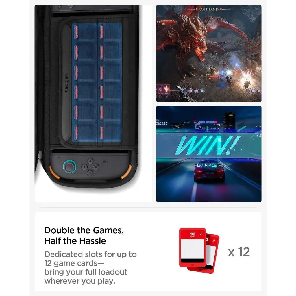 Nintendo Switch 2 Case (2025) Rugged Armor Pro Travel Pouch Spigen Singapore Singapore