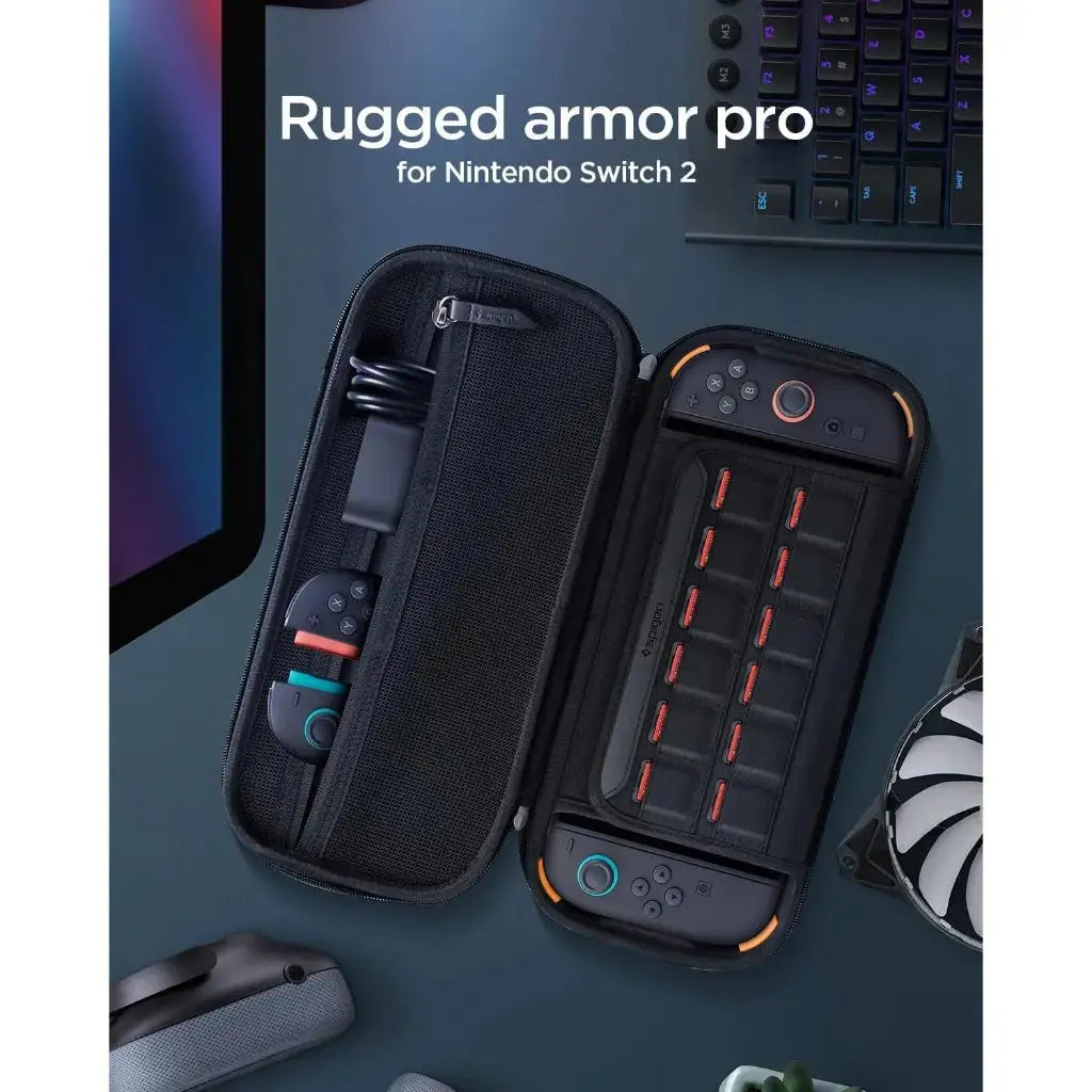 Nintendo Switch 2 Case (2025) Rugged Armor Pro Travel Pouch Spigen Singapore Singapore