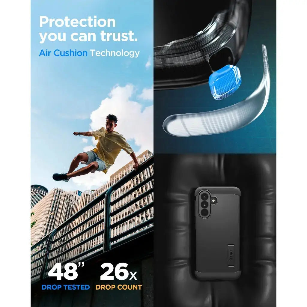 Samsung A37 5G Case Tough Armor with Kickstand Spigen Singapore Singapore