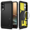 Spigen Samsung S25 Edge Case Tough Armor AI Magfit - Black
