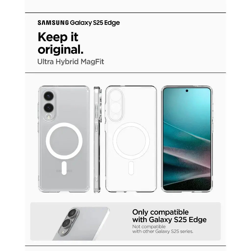 Samsung S25 Edge Case Ultra Hybrid MagFit - Tech House - Singapore