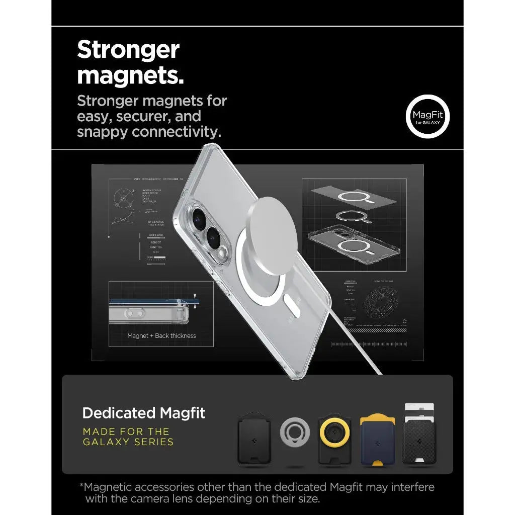 Samsung S25 Edge Case Ultra Hybrid MagFit - Tech House - Singapore